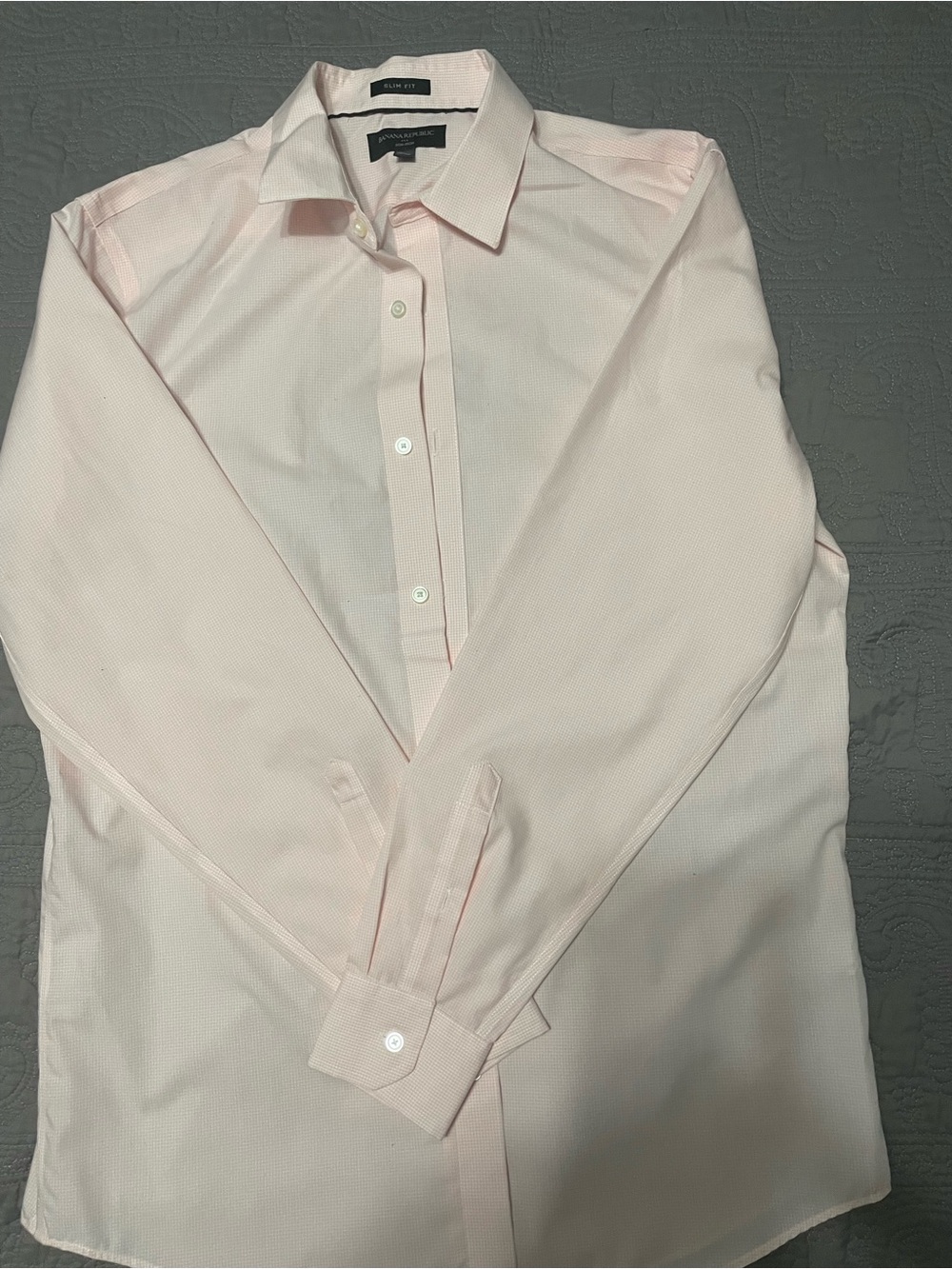 Banana Republic Men’s Pale Pink Dress Shirt